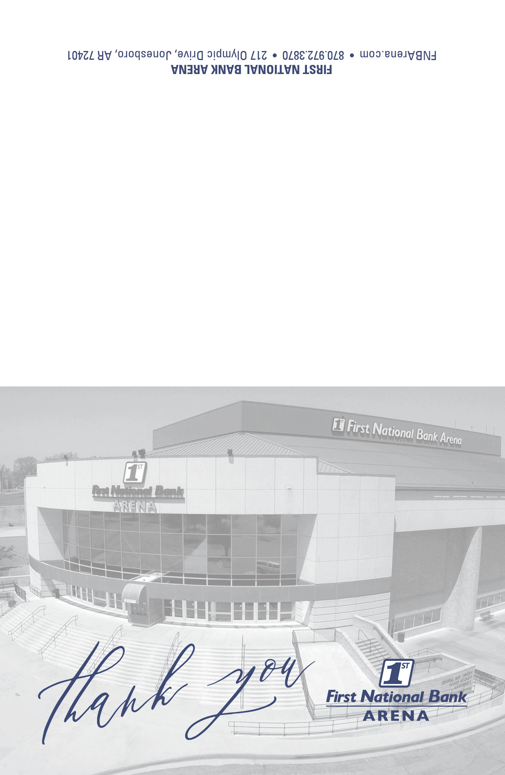 FNB Thank you notecard