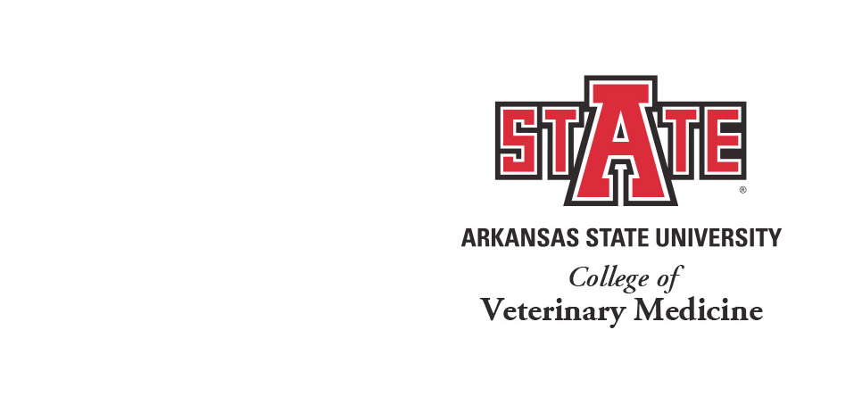 The Arkansas State University College of Veterinary Medicine logo