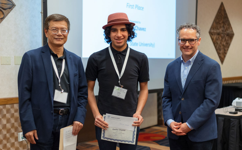 Soriano Chavez Wins in Bioinformatics Consortium&rsquo;s Poster Contest