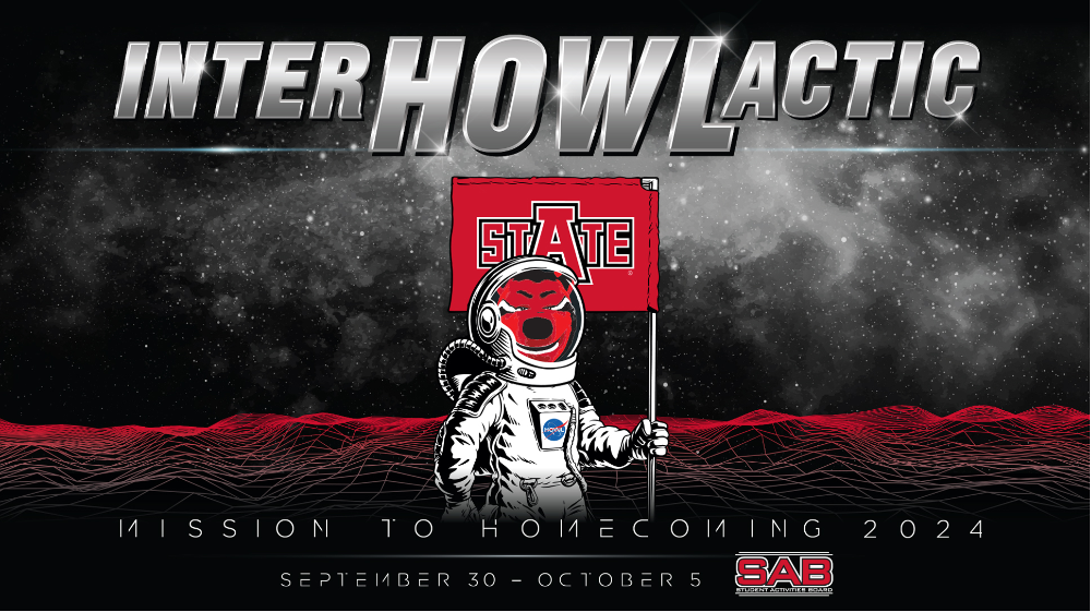 Arkansas State University &ldquo;Inter-HOWL-actic&rdquo; Homecoming set for October