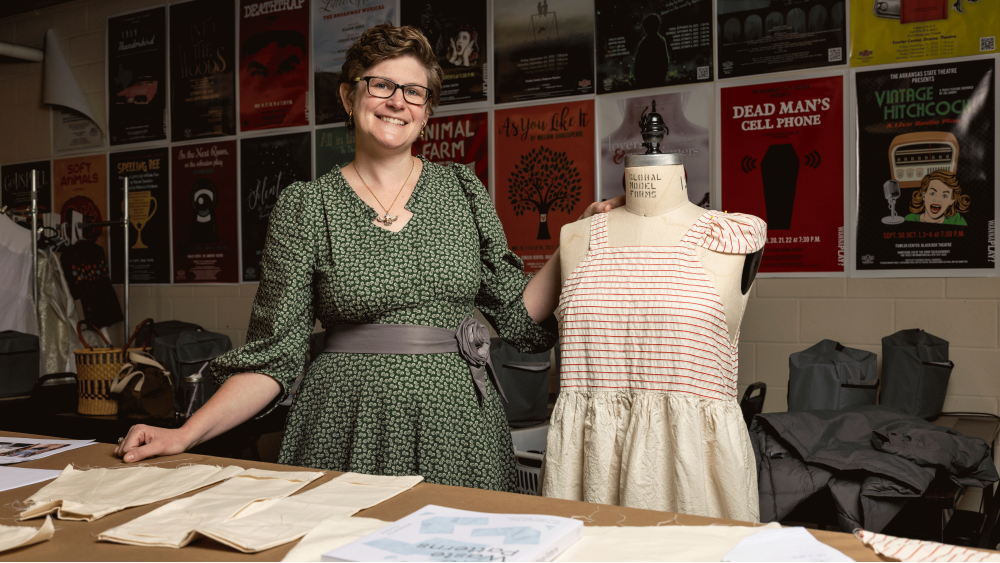 Abernathy Takes Part in England Sabbatical Centered on Costume Technology&nbsp;