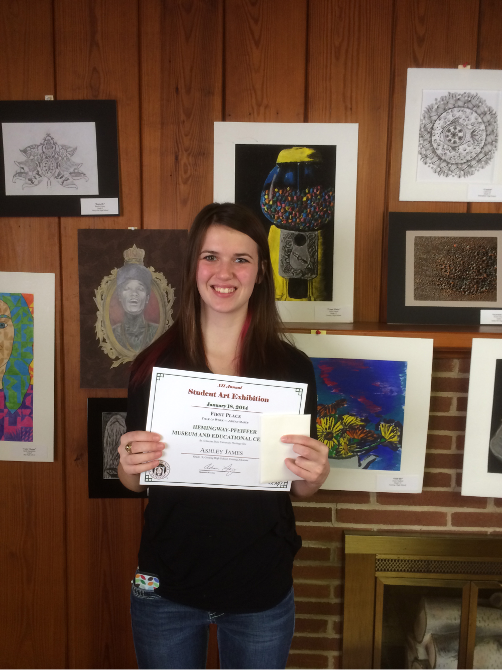 Hemingway-Pfeiffer Student Art Exhibition Recognizes Winners
