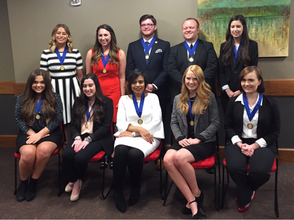 Ten Inducted Into Kappa Tau Alpha