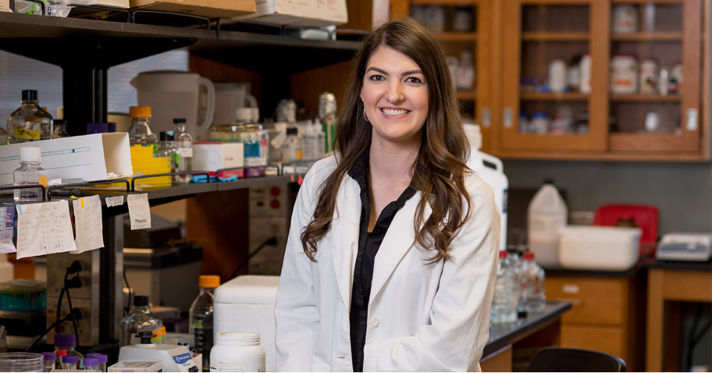 Morgan Tripod is Top Oral Presenter at INBRE Conference