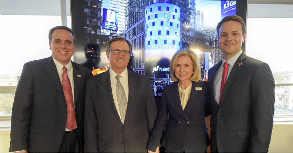 Bradbury Gift to Establish Free Enterprise Scholars Certificate Program Based in College of Business