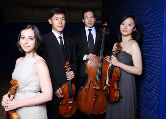 Parker Quartet in Lecture-Concert Series, March 31 and April 1