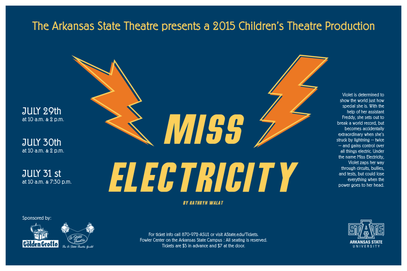 Summer Children&rsquo;s Theatre Presents 'Miss Electricity'