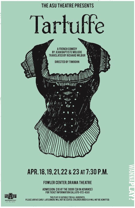 ASU Theatre Announces Production and Cast for &lsquo;Tartuffe&rsquo;