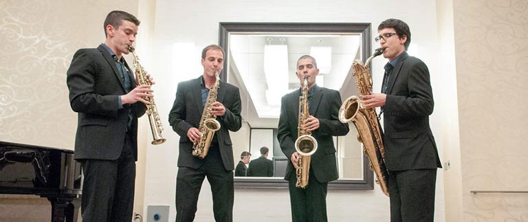 Sinta Saxophone Quartet to Perform in Lecture-Concert Series