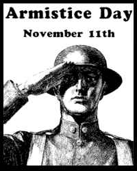Armistice Day Centennial Celebration is Scheduled for Sunday