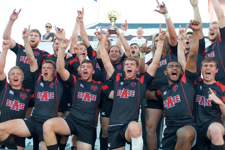 A-State Rugby Plays Clemson In First Round Of Varsity Cup