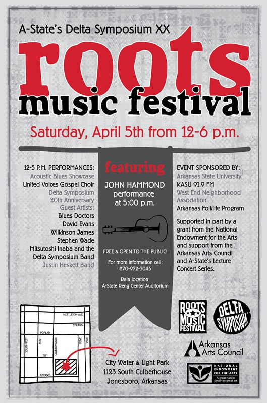 Roots Music Festival Showbill