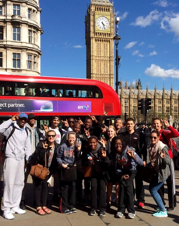 A-State Students Engaged in Study Abroad Experiences