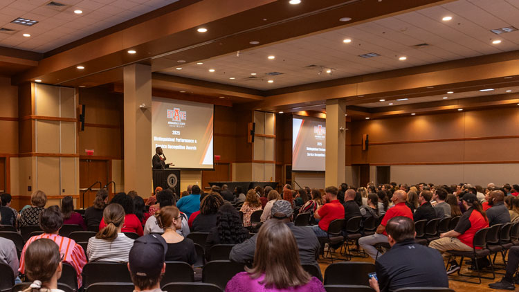 Retiring Staff Members and Those Achieving Years of Service Milestones Honored