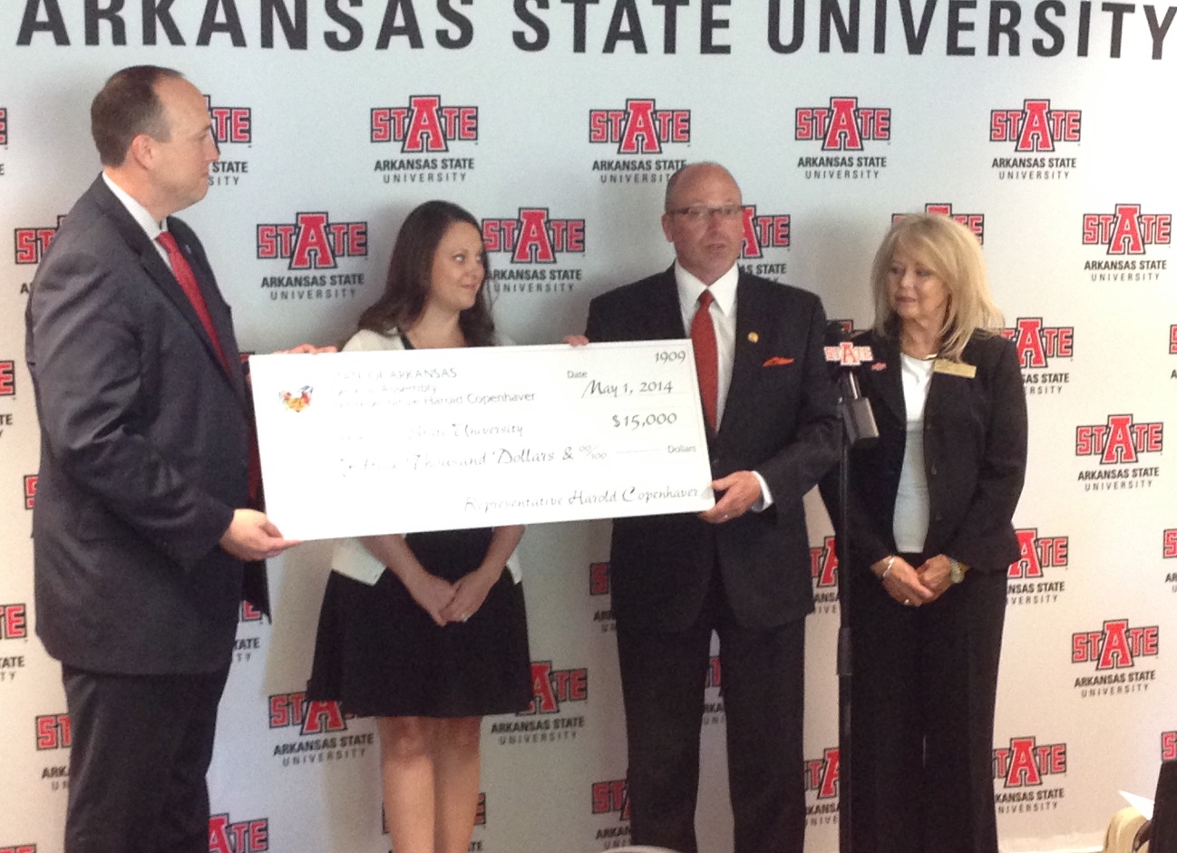 Rep. Copenhaver Presents Check Rep. Copenhaver Presents Check