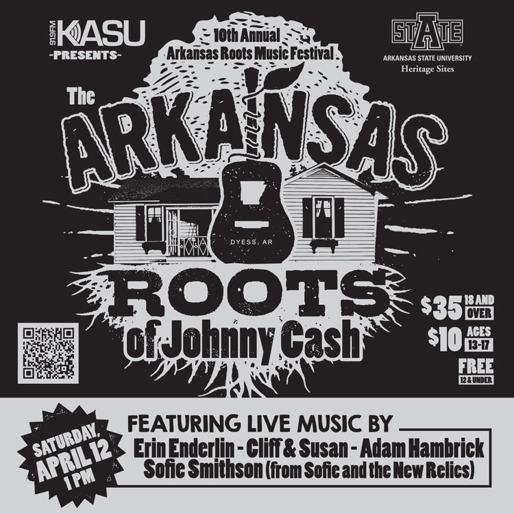 Arkansas Roots Festival to be Held April 12, Featuring a Series of Arkansas Performers