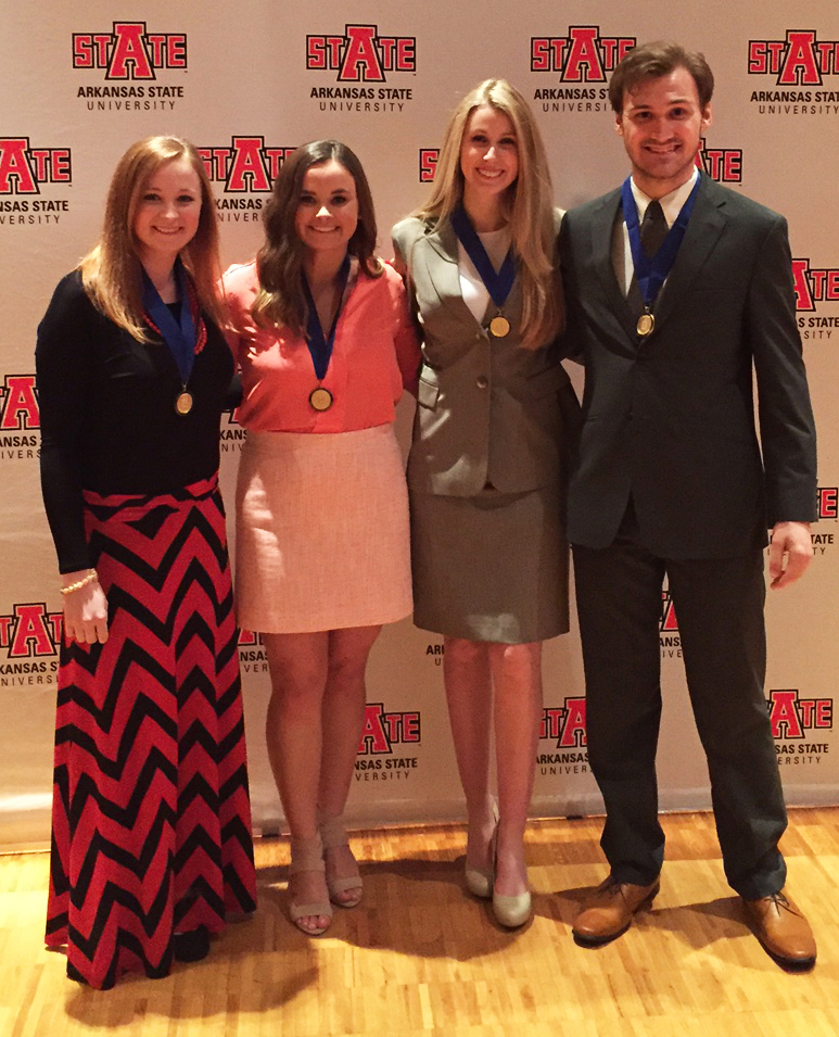 Top Students Inducted Into Kappa Tau Alpha
