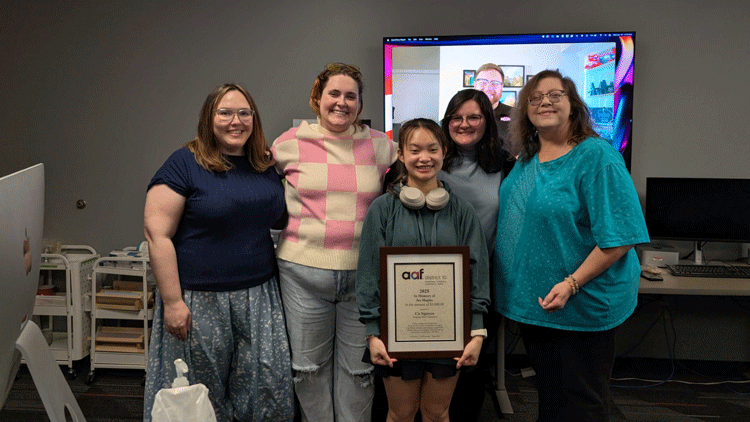 A-State Student Awarded American Advertising Federation Scholarship&nbsp;