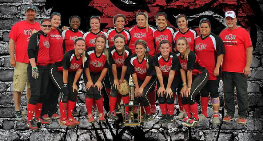 National Club Softball Association Selects Five Red Wolf Players to All-America Team
