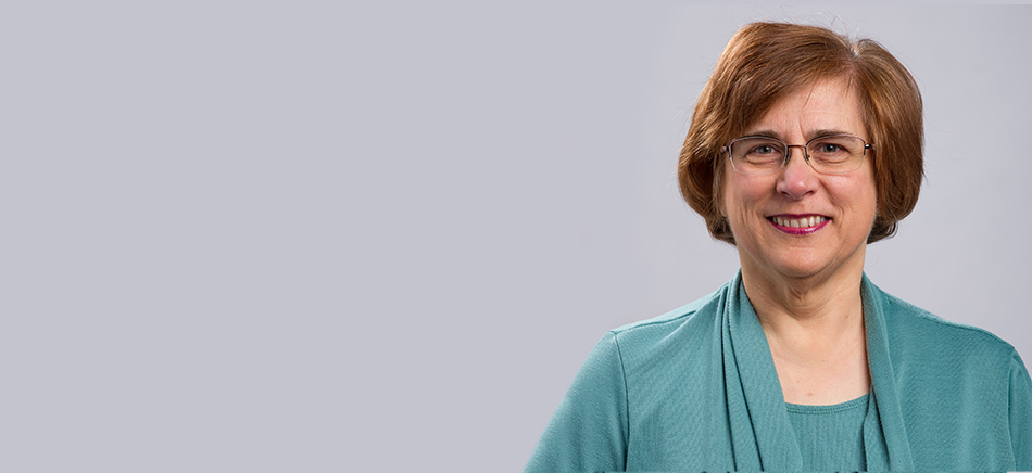Dr. Diane Gilmore is the the Learning Outcomes Advisory Council and Office of Assessment Professor of the Month