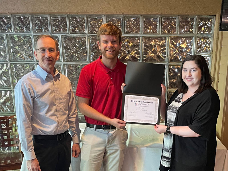 Two Students Finish First  in Windstream Competition